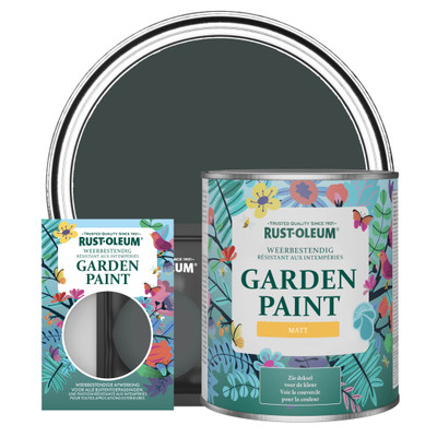 Peinture Jardin, Finition Mate - Sable Noir