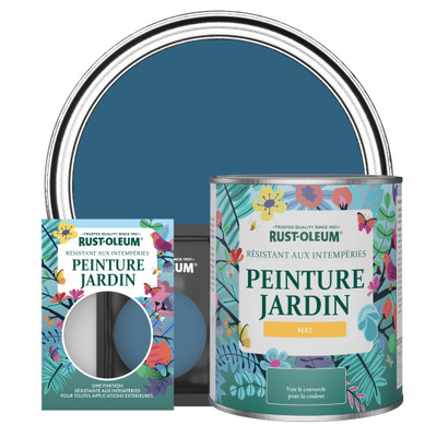 Peinture Jardin, Finition Mate - Cobalt
