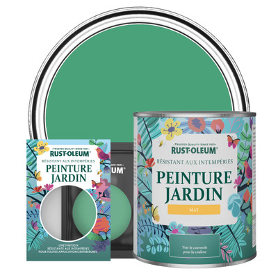 Peinture Jardin, Finition Mate - Émeraude