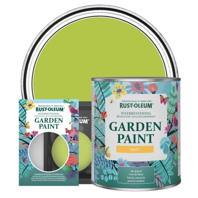 Peinture Jardin, Finition Mate - Citron Vert