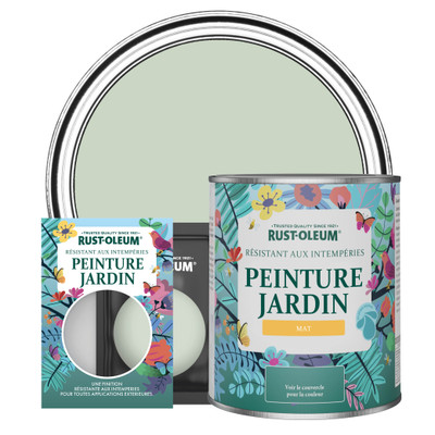 Peinture Jardin, Finition Mate - Vert Laurier Peinture Jardin, Finition Mate - Vert Laurier