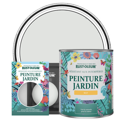 Peinture Jardin, Finition Mate - Gris Papier