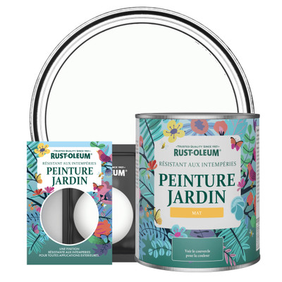 Peinture Jardin, Finition Mate - Pierre de Lune