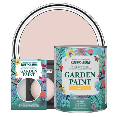 Peinture Jardin, Finition Mate - Champagne Rosé