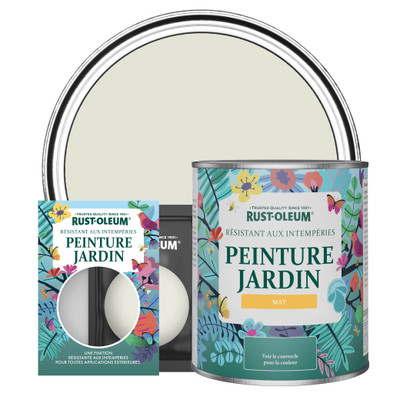 Peinture Jardin, Finition Mate - Ciment