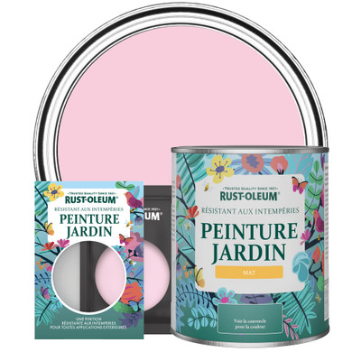 Peinture Jardin, Finition Mate - Bonbon
