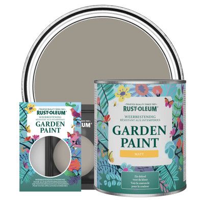 Peinture Jardin, Finition Mate - Truffe