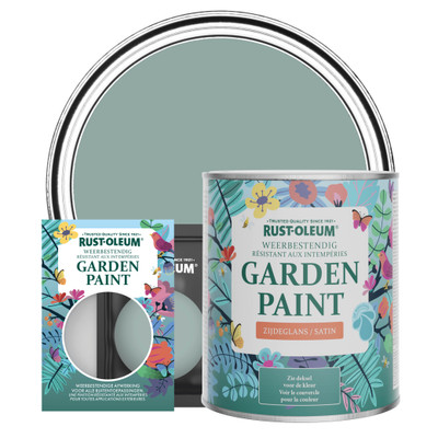 Peinture Jardin, Finition Satinée - Bleu Gris