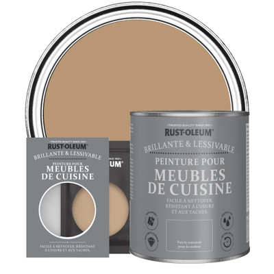 Peinture pour Meubles de Cuisine, Finition Brillante - Argile