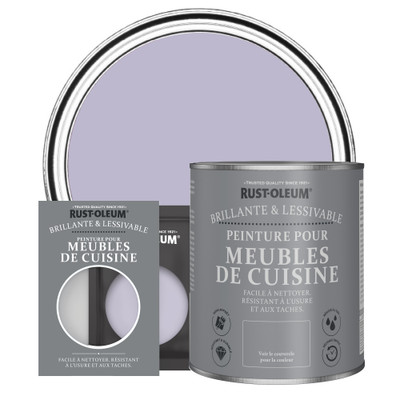 Peinture pour Meubles de Cuisine, Finition Brillante - Glycine