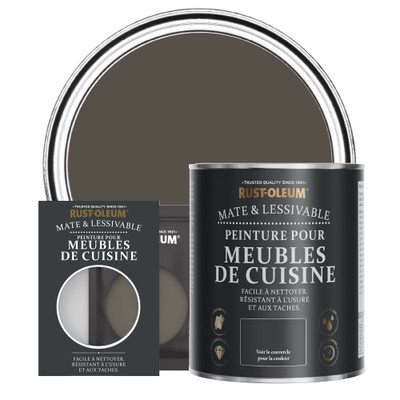 Peinture pour Meubles de Cuisine, Finition Mate - Brun Terre