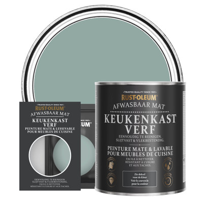 Peinture pour Meubles de Cuisine, Finition Mate - Bleu Gris