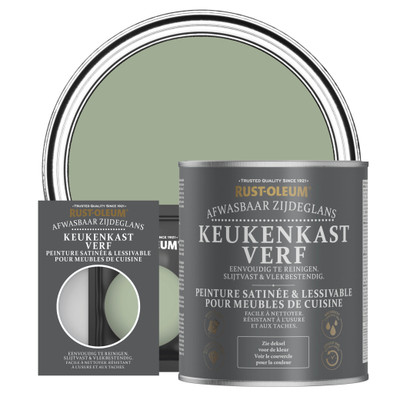 Peinture pour Meubles de Cuisine, Finition Satinée - Vert Kaki