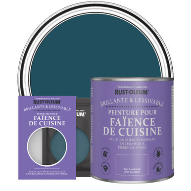Peinture pour Faïence de Cuisine, Finition Brillante - Uniforme
