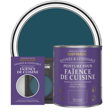 Peinture pour Faïence de Cuisine, Finition Satinée - Uniforme