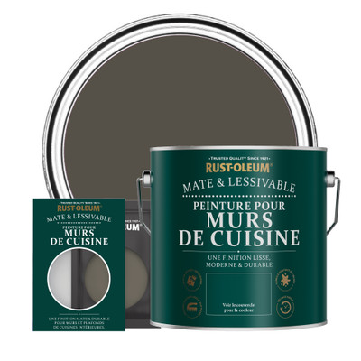 Peinture pour Murs de Cuisine, Finition Mate - Brun Terre