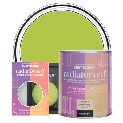 Peinture pour Radiateur, Finition Brillante - Citron Vert