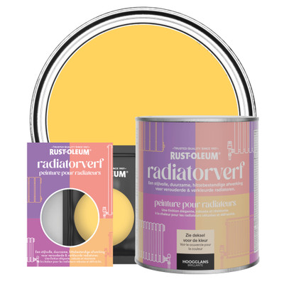 Peinture pour Radiateur, Finition Brillante - Gelée de Citron