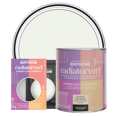 Peinture pour Radiateur, Finition Brillante - Mousse de Lait