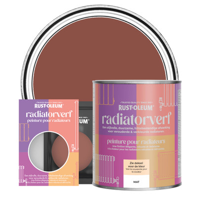 Peinture pour Radiateur, Finition Mate - Rouge Brique