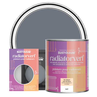 Peinture pour Radiateur, Finition Mate - Gris Marine