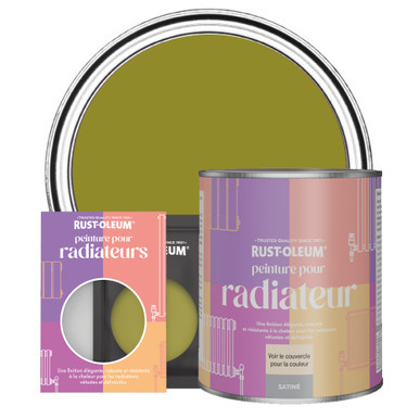 Radiatorverf, Zijdeglans  - Olive Marinée
