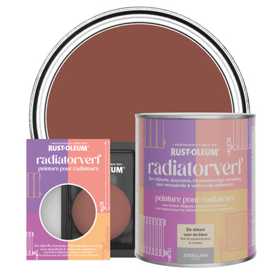 Peinture pour Radiateur, Finition Satinée - Rouge Brique