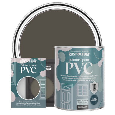 Verf voor PVC, Hoogglans  - Brun Terre