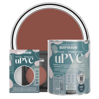 Peinture pour PVC, Finition Brillante - Rouge Brique