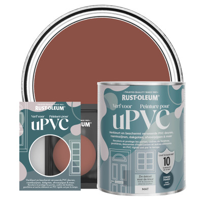 Peinture pour PVC, Finition Mate - Rouge Brique