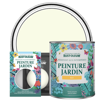 Peinture Jardin, Finition Mate - Sablé