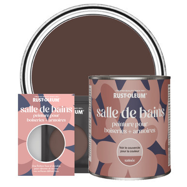 Peinture pour Boiseries & Armoires de Salle de Bains, Finition Satinée - Valentina