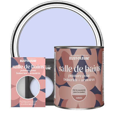Peinture pour Boiseries & Armoires de Salle de Bains, Finition Satinée - Sirène