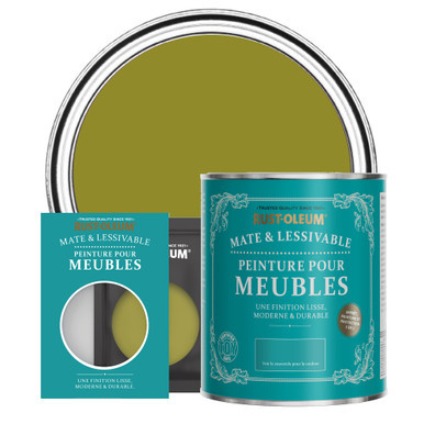Peinture pour Meubles Mate & Lessivable - Olive marinée