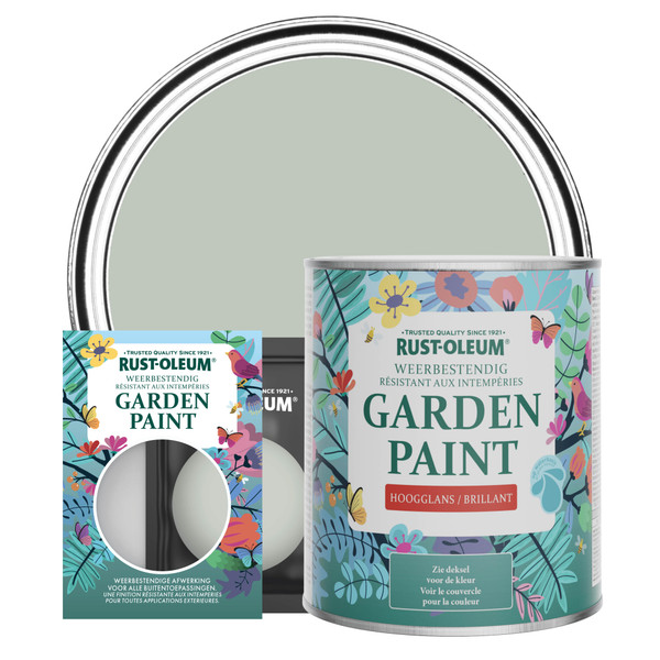 Peinture Jardin, Finition Brillante - Vert Craie