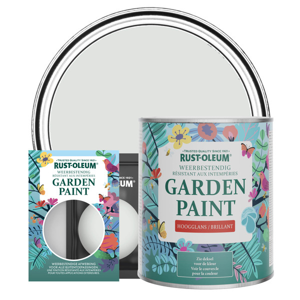 Peinture Jardin, Finition Brillante - Gris Papier