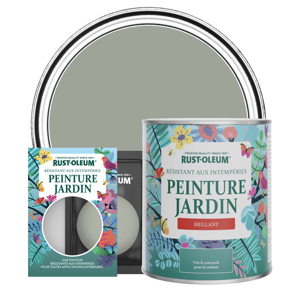 Peinture Jardin, Finition Brillante - Feuille de Thé Peinture Jardin, Finition Brillante - Feuille de Thé