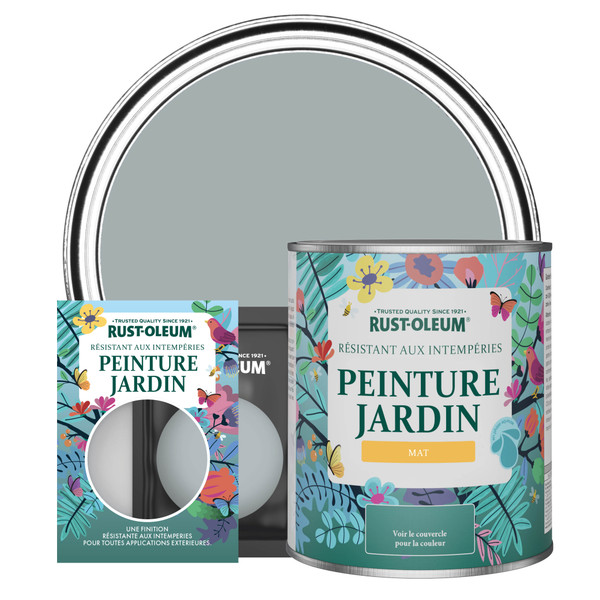 Peinture Jardin, Finition Mate - Gris Minéral