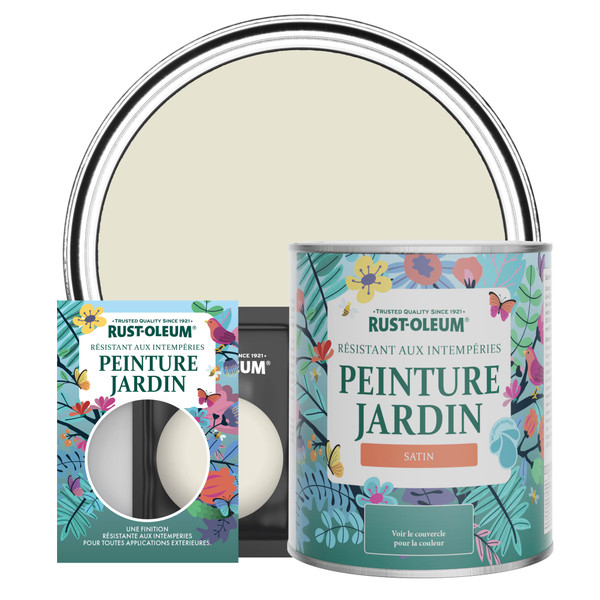 Peinture Jardin, Finition Satinée - Huître