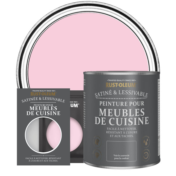 Peinture pour Meubles de Cuisine, Finition Satinée - Bonbon