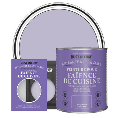Peinture pour Faïence de Cuisine, Finition Brillante - Glycine