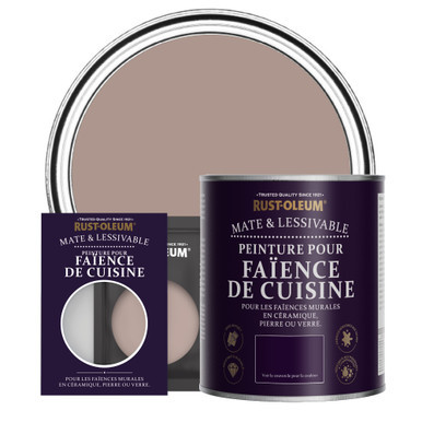 Peinture pour Faïence de Cuisine, Finition Mate - Dentelle