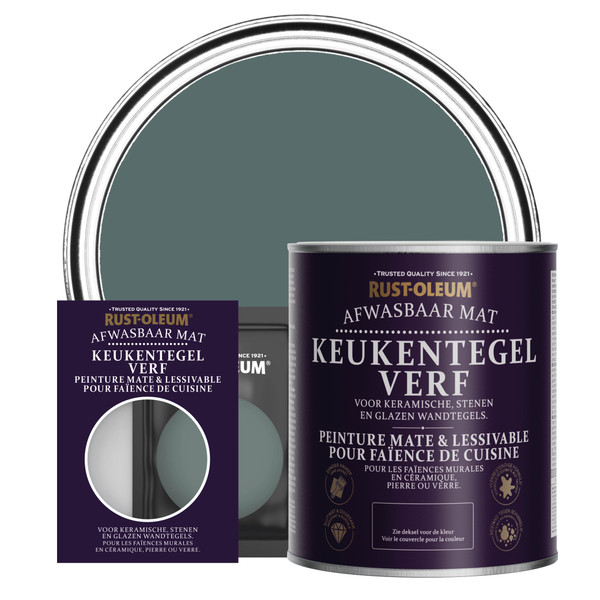 Peinture pour Faïence de Cuisine, Finition Mate - Deep Sea