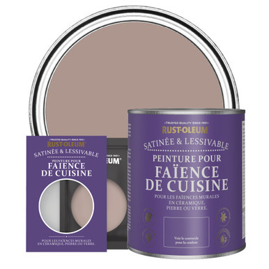 Peinture pour Faïence de Cuisine, Finition Satinée - Dentelle