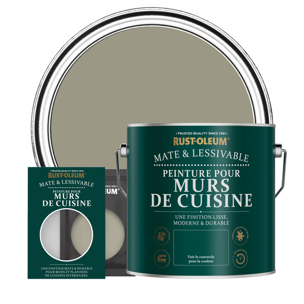 Peinture pour Murs de Cuisine, Finition Mate - Racine