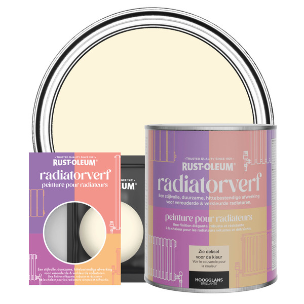 Peinture pour Radiateur, Finition Brillante - Crème Fouettée