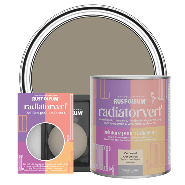 Peinture pour Radiateur, Finition Satinée - Cacao