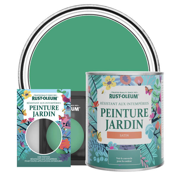 Peinture Jardin, Finition Satinée - Émeraude