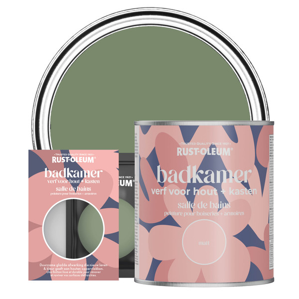 Peinture pour Boiseries + Armoires de Salle de Bains, Finition Mate - Broussaille Peinture pour Boiseries + Armoires de Salle de Bains, Finition Mate - Broussaille