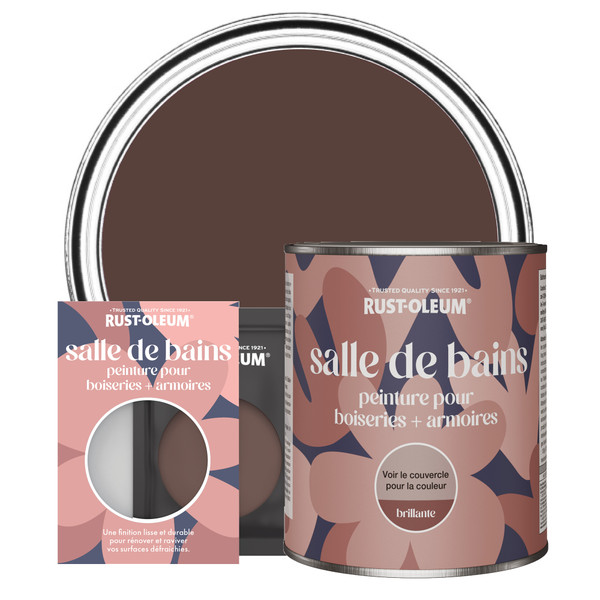 Peinture pour Boiseries & Armoires de Salle de Bains, Finition Brillante - Valentina